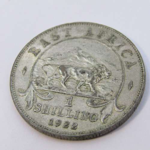 1922 East Africa Shilling - AU+