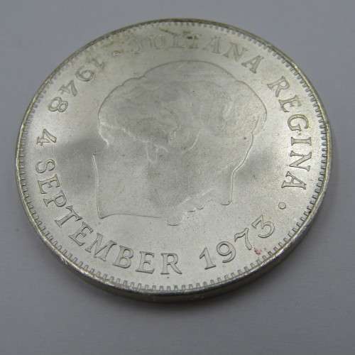 1973 Netherlands 10 Gulden - Silver - uncirculated