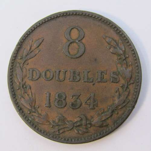 1834 Guernsey 8 Doubles
