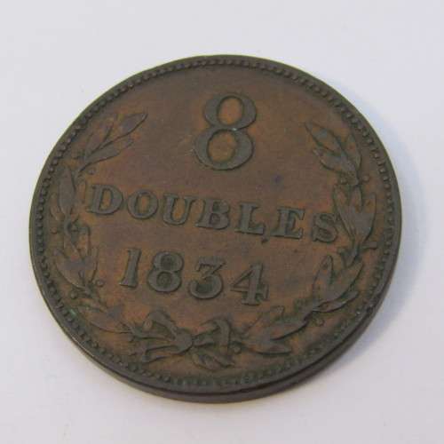1834 Guernsey 8 Doubles