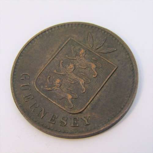 1902 Guernsey 4 Doubles - XF