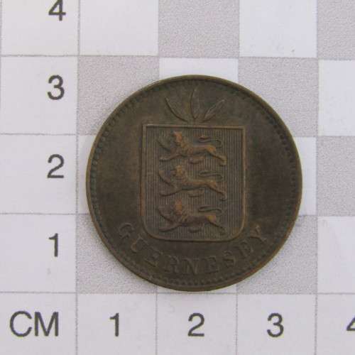 1902 Guernsey 4 Doubles - XF