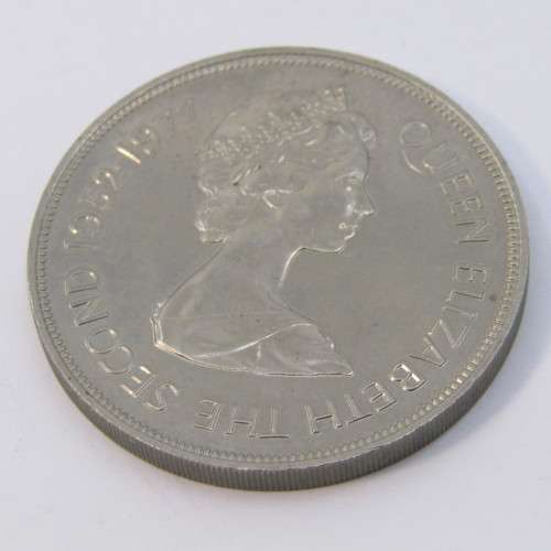 1977 Guernsey Silver Jubilee 25 pence