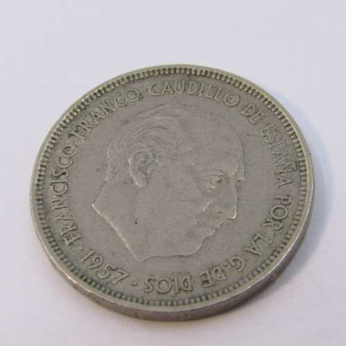 1957 (58) Spain 25 Pesetas