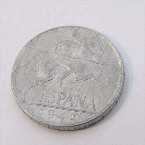 1941 Spain 10 Centimos - uncirculated