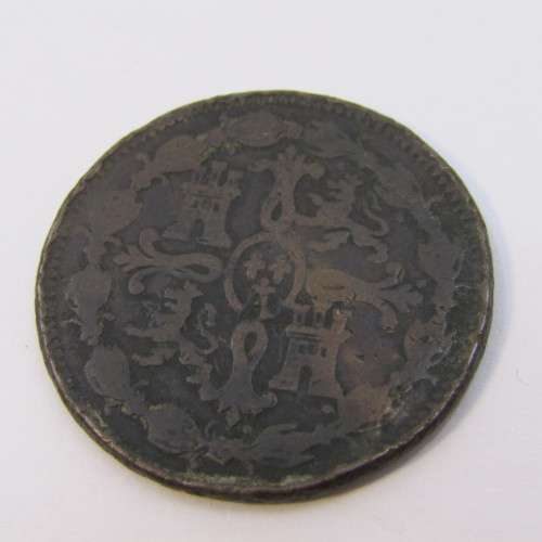 1820 Spain 8 Maravedis