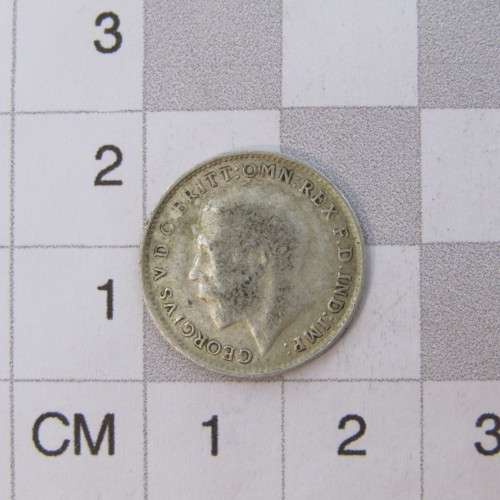 1916 Great Britain Three Pence - XF