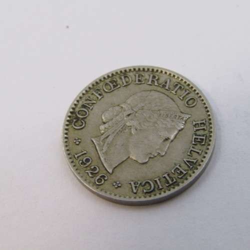 1926 Switzerland 5 Rappen