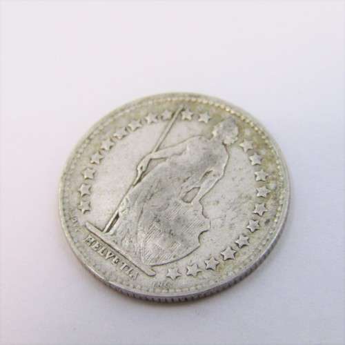 1908 Switzerland 1/2 Franc