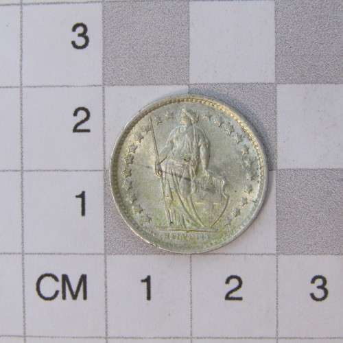 1963 Switzerland 1/2 Franc - uncirculated