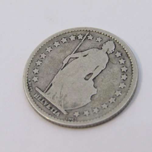 1880 Switzerland Franc - scarce
