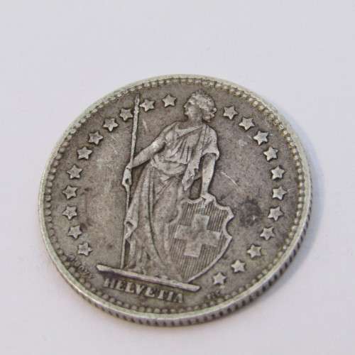 1914 Switzerland 1 Franc - aXF