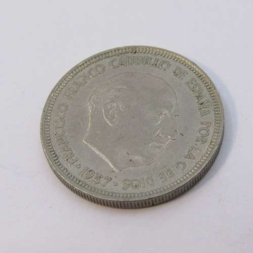 1957 (59) Spain 5 Peseta - AU
