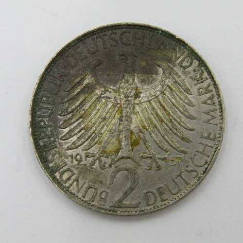 1957 German 2 Mark - AU