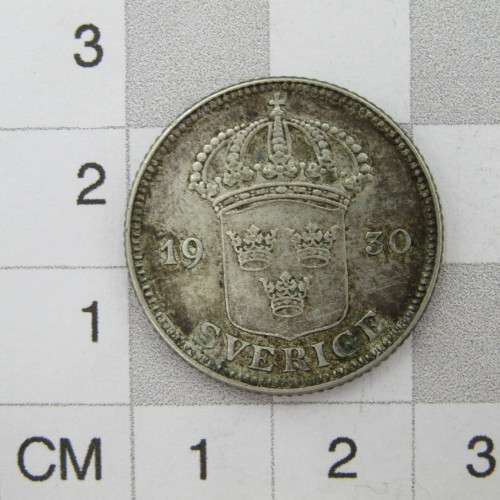 1930 Sweden 50 ORE - XF+