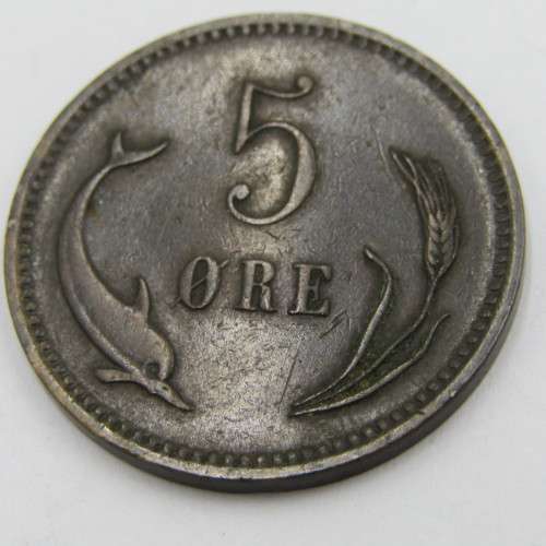 1874 Denmark 2 ORE - XF