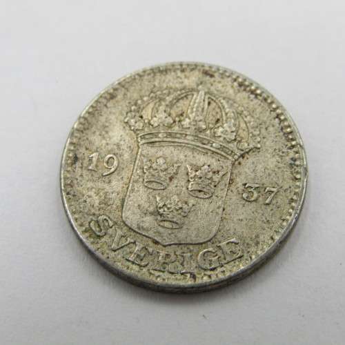 1937 Sweden 25 ORE - XF+