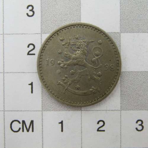 1938 Finland 1 Markka - uncirculated