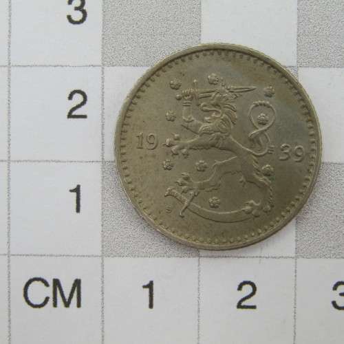 1939 Finland 1 Markka - AU