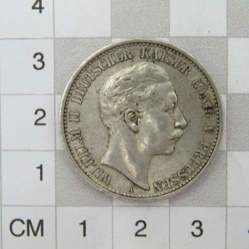 1907 A German State 2 Mark - XF