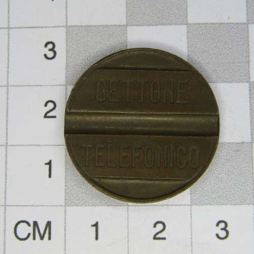 Telephone token `Roma 1945` TETI
