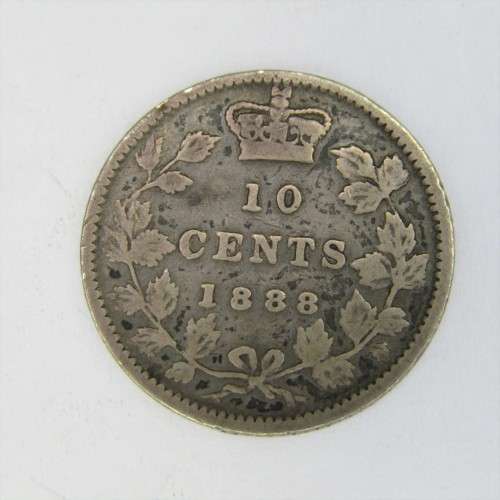 1888 Canada 10 cent