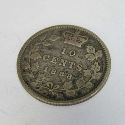 1888 Canada 10 cent