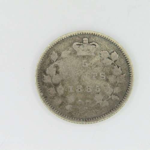 1885 Canada 5 cent