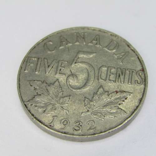 1932 Canada 5 cent