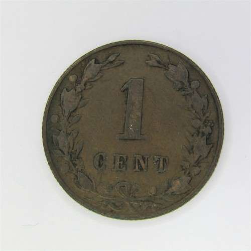 1883 Netherlands One Cent