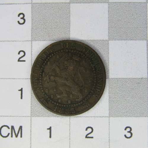 1883 Netherlands One Cent