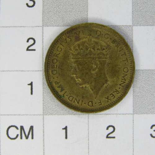 1945 British West Africa Sixpence - AU+