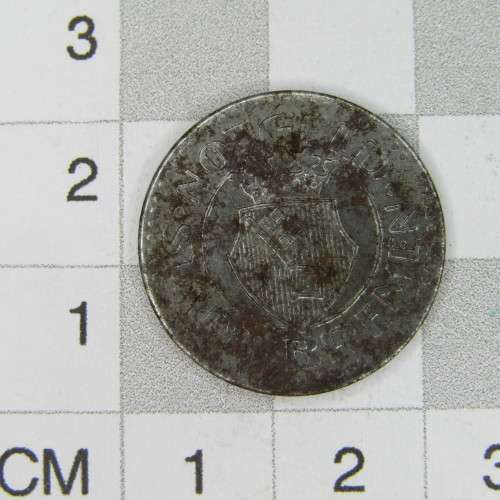 1920 German Empire Notgeld Bremen 10 Pfennig - scarce