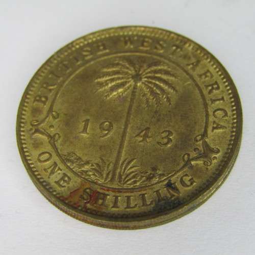 1943 British West Africa Shilling - AU