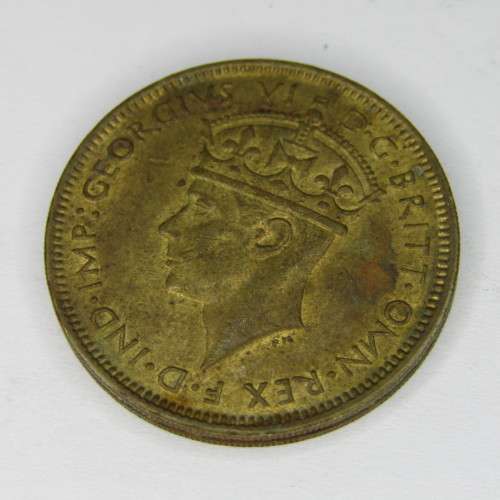 1943 British West Africa Shilling - AU
