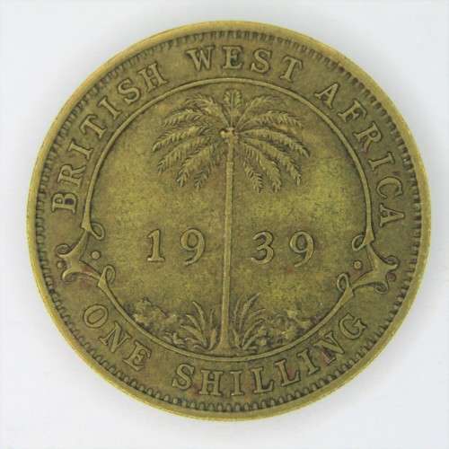 1939 British West Africa Shilling - XF