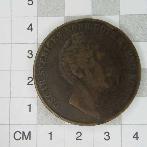 1849 Sweden 4 Skilling
