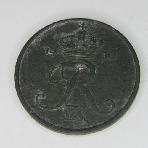 1950 Denmark 5 ORE - scarce