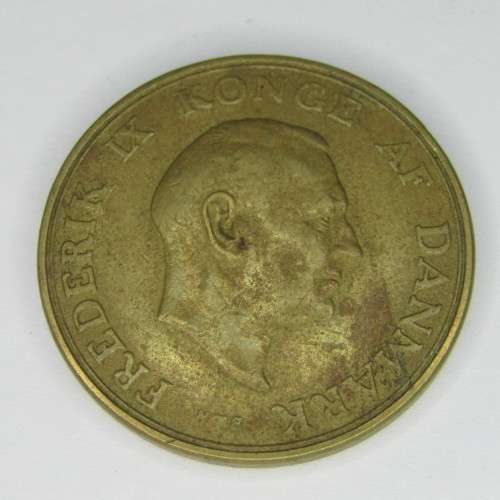 1954 Denmark 2 Kroner - VF+