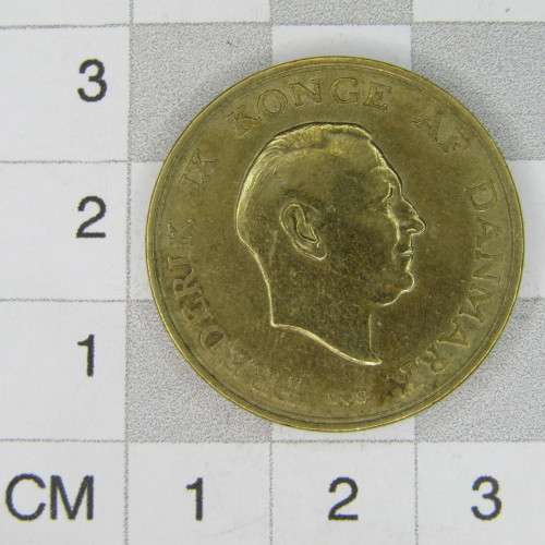 1952 Denmark aluminum bronze Krone - XF+