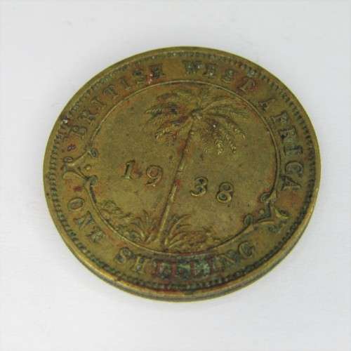 1938 British West Africa Shilling - XF