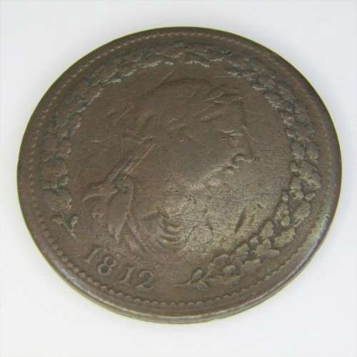 1812 Canada One Penny Token