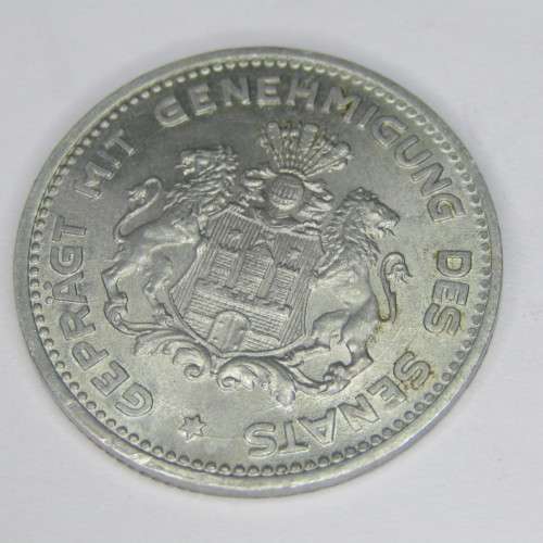 1923 German States Hamburg Reckoning token 1/10th Mark