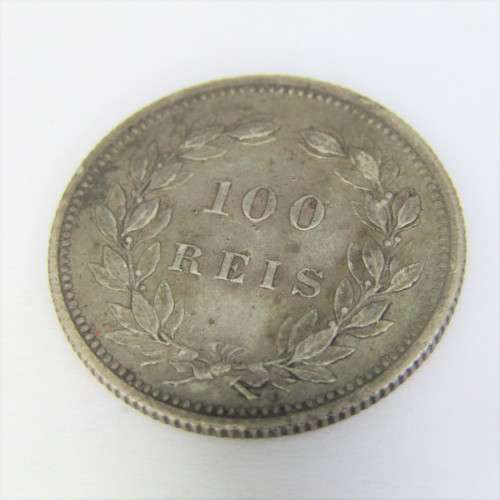 1893 Portugal 100 Reis - VF