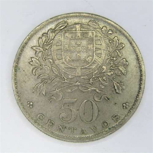 1959 Portugal 50 Centavos - AU