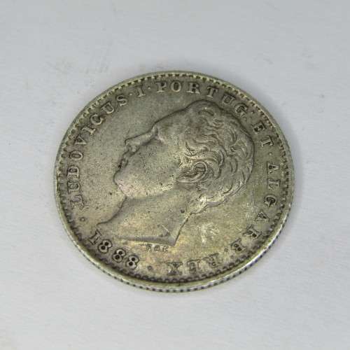 1888 Portugal 100 Reis - VF
