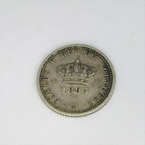 1893 Portugal 50 Reis - XF+
