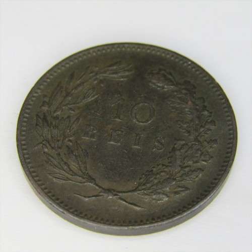 1891 Portugal 10 Reis - AU