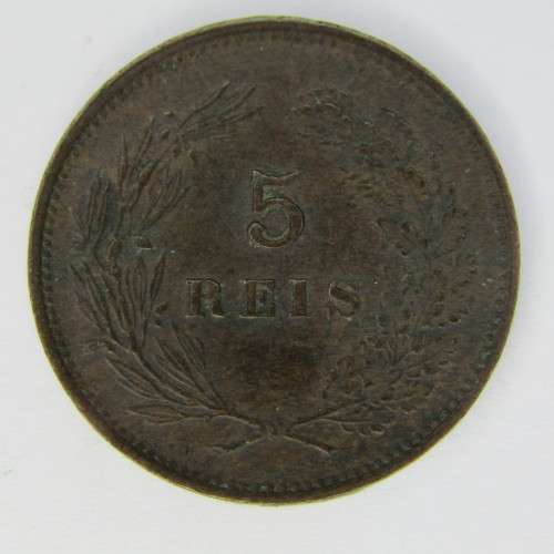 1892 Portugal 5 Reis - AU