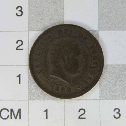 1892 Portugal 5 Reis - AU